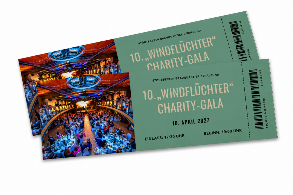 Tickets Windflüchter Charity-Gala
